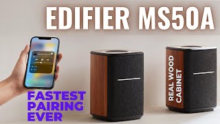 Edifier MS50A makes me wonder why other speakers take so long to pair in stereo...