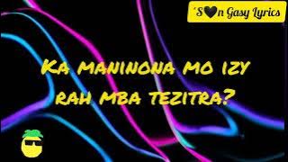 Wada × Yoongs × Malm Martiora_-_ MIARA MILA ('Son Gasy Lyrics)