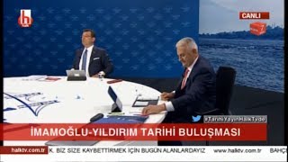 Ekrem İmamoğlu Ile Binali Yıldırım Arasında Çaldılar Tartışması