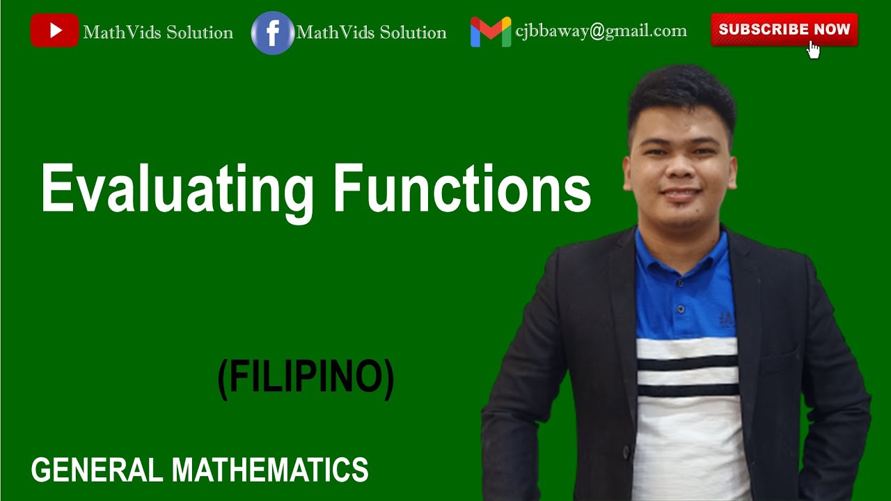 Evaluation of Function | General Mathematics - YouTube