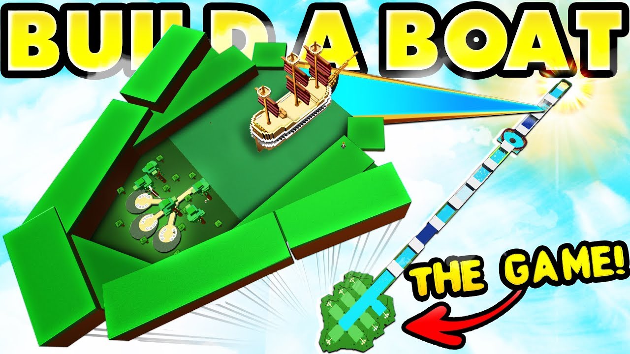 Build a boat NEW THRUSTERS!!! (You can FLY!!)