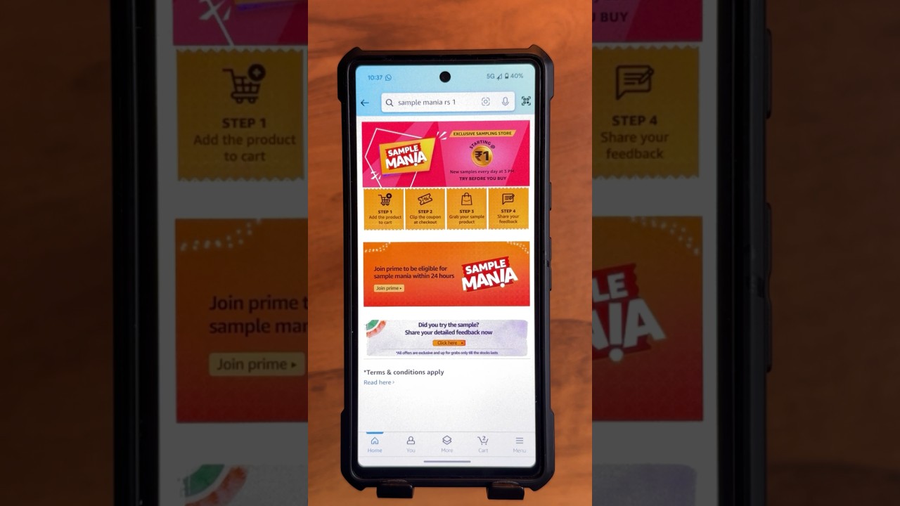 Products for Rs 1 in amazon 