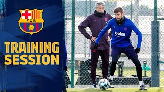Highlights from Quique Setién's second day of training