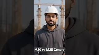🏗️ M20 vs M25 Concrete in Structural Engineering #civilengineering #structuraldesign #youtubeshorts