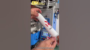 DM400-2S Silk Screen Printing Machine for Plastic Bottles 💡With Sensor& Servo Positioning Technology