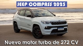 Nuevo Jeep Compass 2025 | MOTOR 272 CV | Nuevas versiones Overland y Blackhawk, manejo semiautónomo.