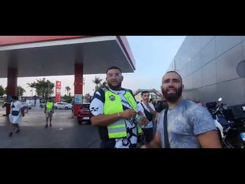 Unos 200 aficionados se suman a la VI Ruta Motera Nocturna