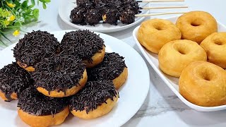 CARA MUDAH DAN CEPAT MEMBUAT DONAT ‼️ Resep donat empuk dan lembut