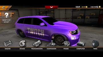 No Limit Drag Racing 2 - 5.7 - 5.8 Jeep Trackhawk Tune #nolimit2 