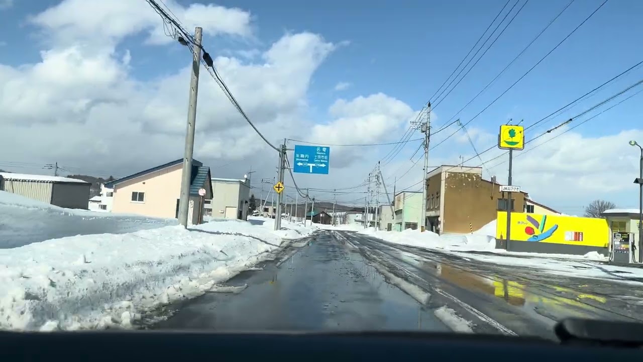 田舎道｜早春の静寂