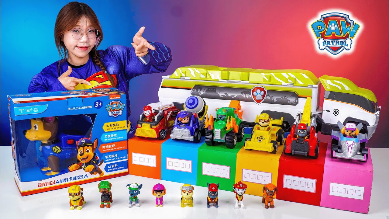 Paw Patrol Toys Unboxing Series | Ultimate Rescue Vehicle Collection