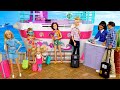 Familia Barbie Vacaciones de Verano en Crucero - Nueva Piscina de Chelsea