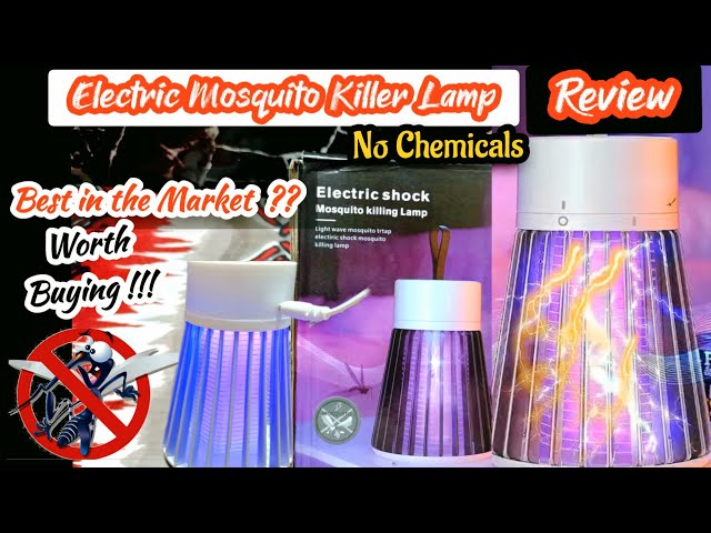 Electric Mosquito Killer Lamp, Unboxing, No Chemicals,  Product Review