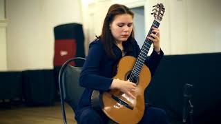 Vera Danilina plays J.S. Bach – Prelude BWV 1006 chords