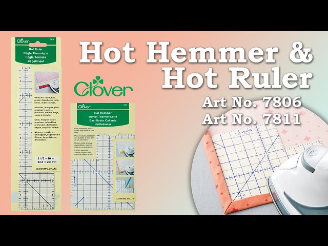 Clover Hot Hemmer Pressing Tool 6″ x 5″ - OzQuilts