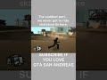 A sad story from GTA San Andreas