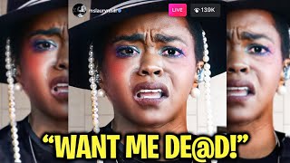 "Help!" Lauryn Hill Reveals How The Illuminati K!lled Her Career