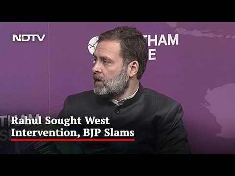 Rahul Gandhi Speech In London, Slugfest In India | The News