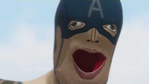 Captain America Stops Bucky's Helicopter