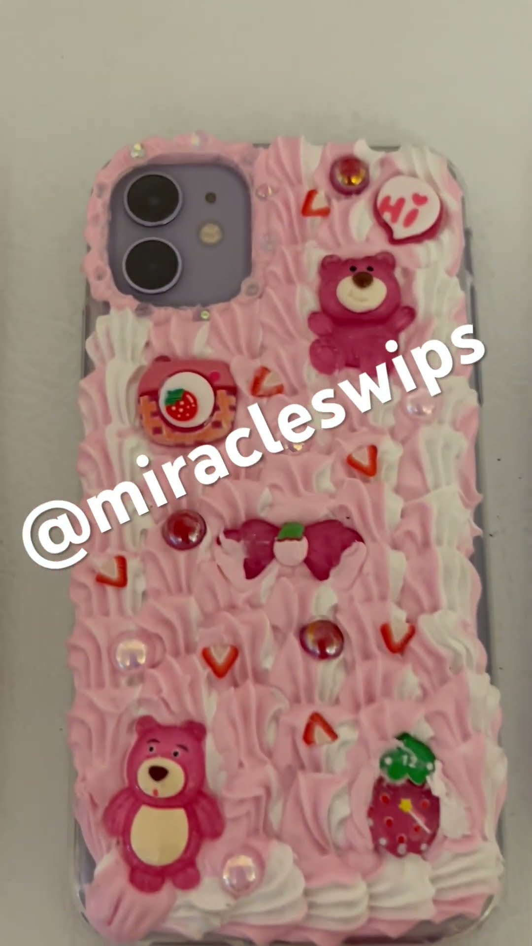 Miracle’s Wip Phone Cases! - YouTube