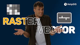 ❓ Raster ó Vector | ¿Cuál es la DIFERENCIA y cuál es MEJOR? |  #GISlive T201