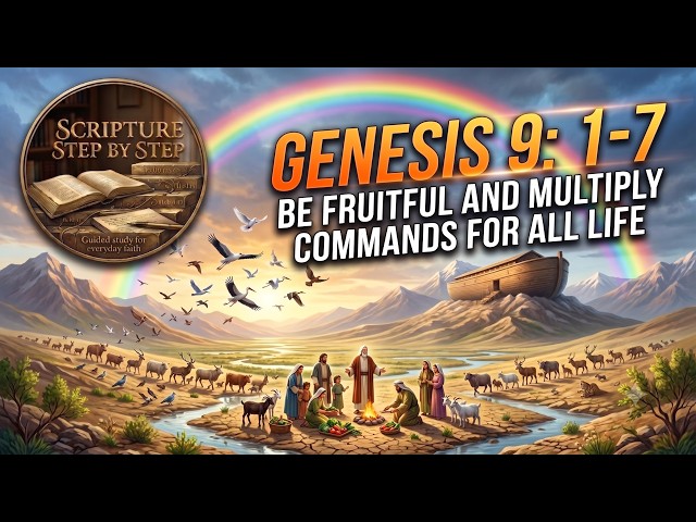 A New Beginning: Genesis 9:1-7 | Scripture Step by Step | Bible