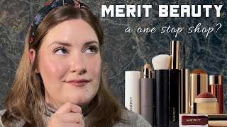 FULL FACE OF MERIT BEAUTY ft New Bronzer Balm
