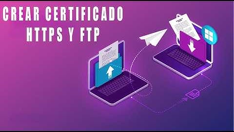Cómo CREAR certificado HTTPS y FTP en Windows Server - Tutorial 2024