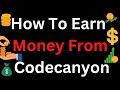 how to earn money from codecanyon | how to make money online | #onlineearning