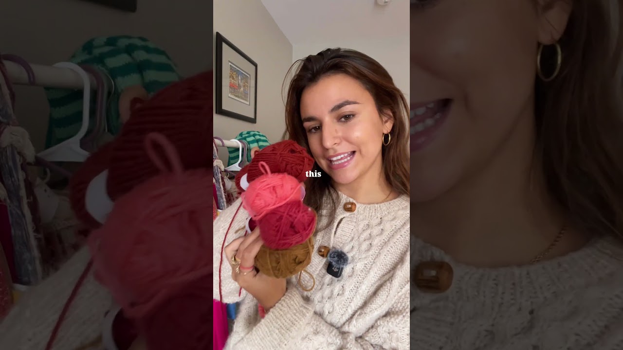 Проектирование цветного кардигана с круглой кокеткой 