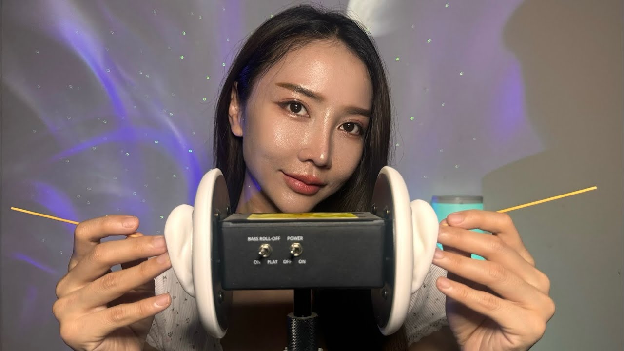 ASMR relax with sound of ear cleaning(แคะหู)NO Talking