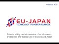 Webinar # 20: Patents - utility models overview of rqmts, procedures and tactical use in EU and JP