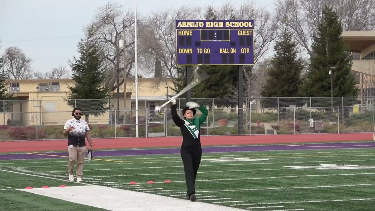 Maya Jackson, Rodriguez HS, L-Pattern Mace Scholastic at 2023 Armijo DM Critique