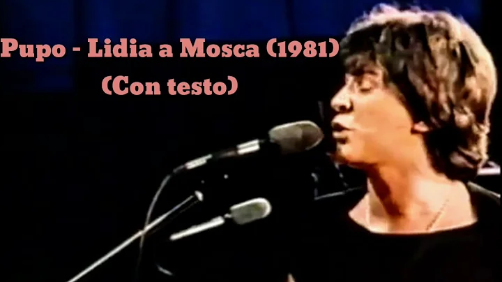 Pupo - Lidia a Mosca (Con testo)