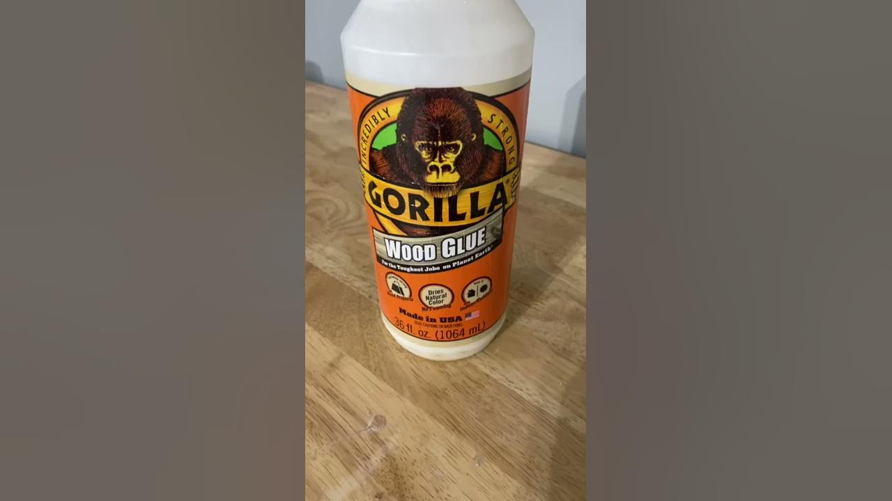 Gorilla Wood Glue, 36 Ounce Bottle, Natural Wood Color, (Pack of 1)