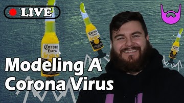 Coronavirus Blender 2.8 Modeling | Chill Live Stream