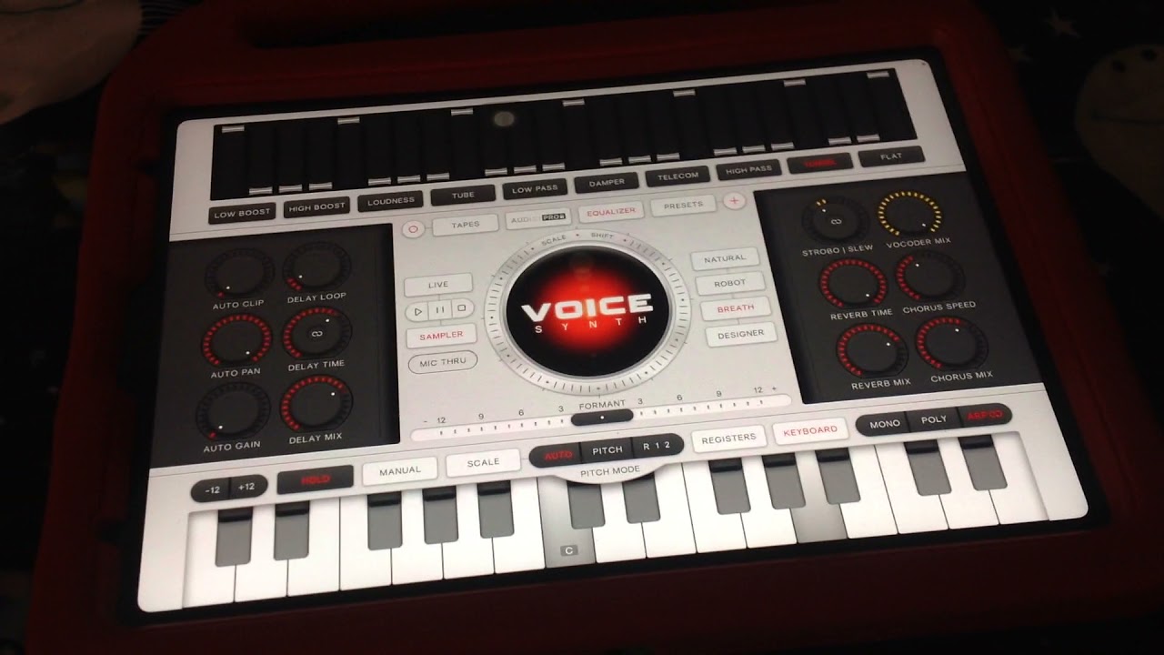 Voice synth is now Available on iPhone and iPad and iPod.