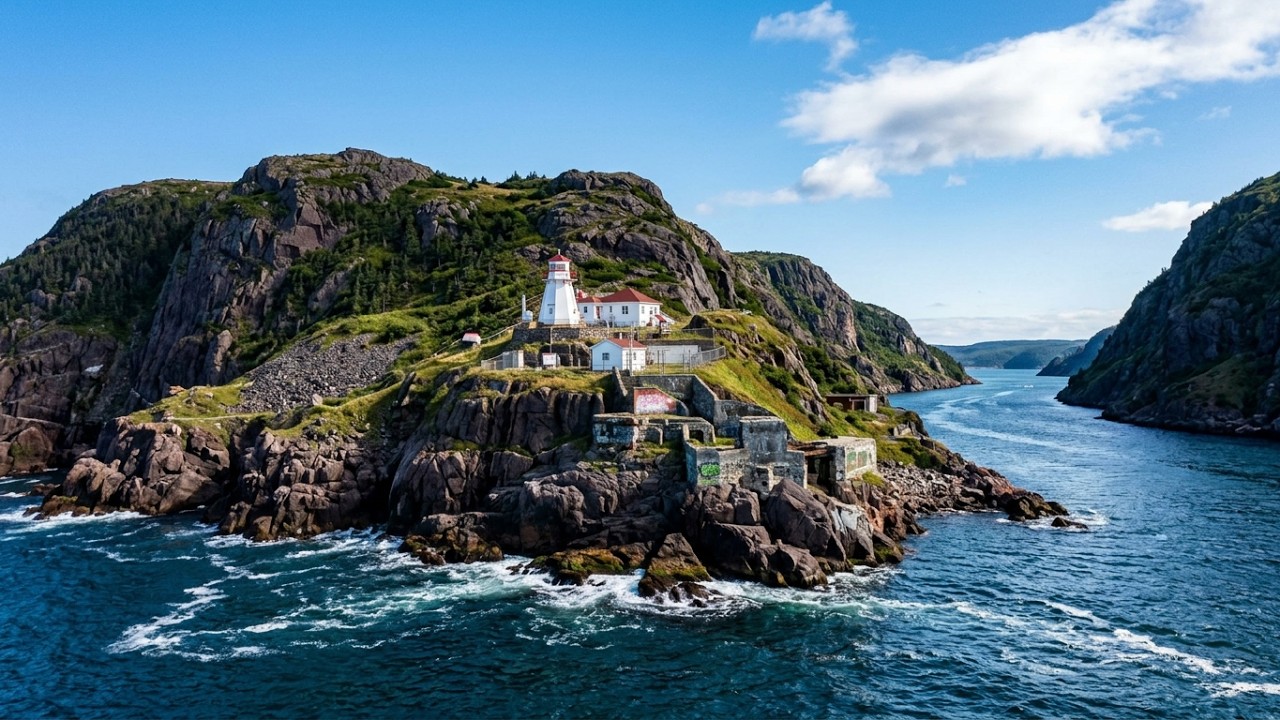 St Johns, Newfoundland, Canada - Holland America Volendam cruise to Iceland, Greenland