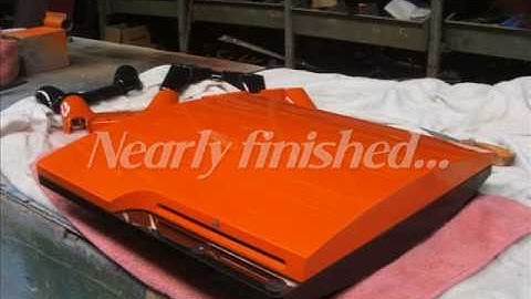 How I paint the PS3 Slim