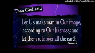 Genesis 1-26 do the personal pronouns refer to the Trinity?