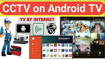 How to install cctv camera app on android tv via pendrive | Android tv par cctv camera kaise dekhe