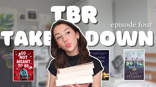 getting through my physical tbr📖 tbr takedown episode four!! spoiler free reading vlog