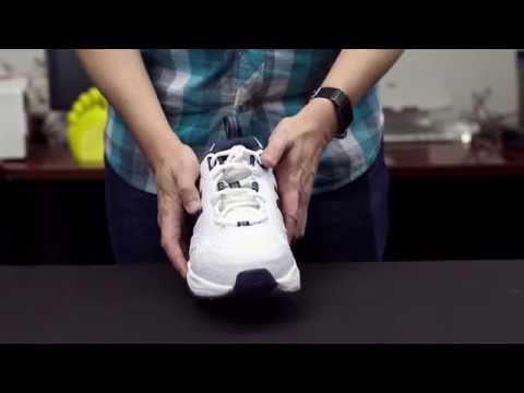 New Balance 624 White - YouTube