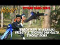 Freestyle tricking dan salto tingkat dewa dari raihan cris ikspi