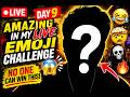 DAY 9 🔥 PUBLIC FAIL 😂 EMOJI CHALLENGE LIVE