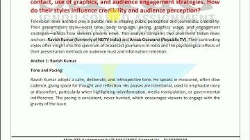 IGNOU MJM-023 Solved Assignment 2025–26 | In English | MJM 023 Assignment Solution 100%