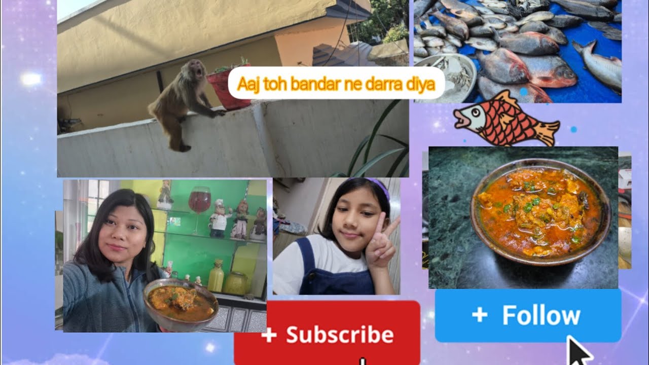 Aaj to ghar k Andar bandar guss gaya|| bada hadsa hone bacha|