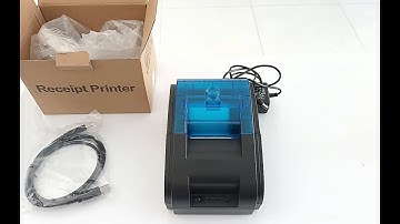 Mini Thermal Receipt Printer Bluetooth & USB Connection 58MM