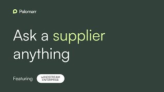 Windstream Enterprise Ask Supplier Anything Supplier Spotlight