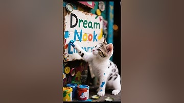 They Built a Secret Library for the Community! (Intriguing and heartwarming)#Library#Reading#Kittens